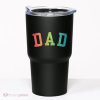 Dad Classic Bold Font FatherS Day New Dad Birthday Tumbler thumb 0
