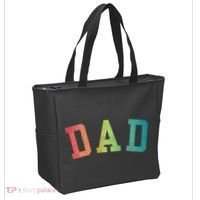 Dad Classic Bold Font FatherS Day New Dad Birthday Tote Bag thumb 2