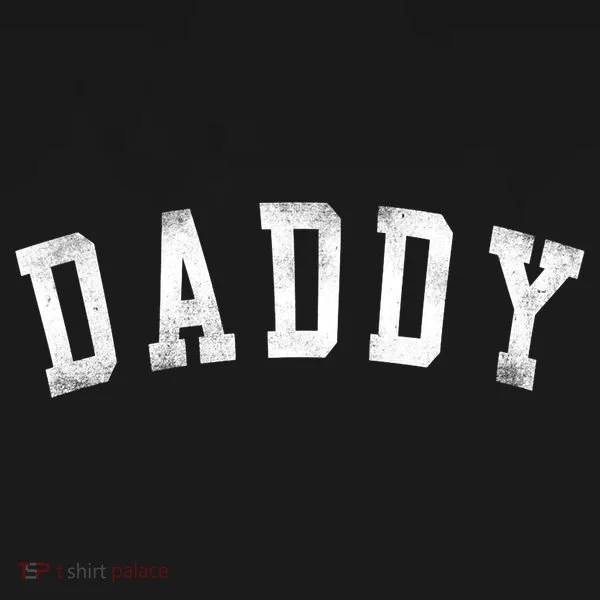 Daddy Classic Bold Font Birthday Daddy Women's Hoodie