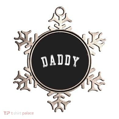 Daddy Classic Bold Font Birthday Daddy Ornament
