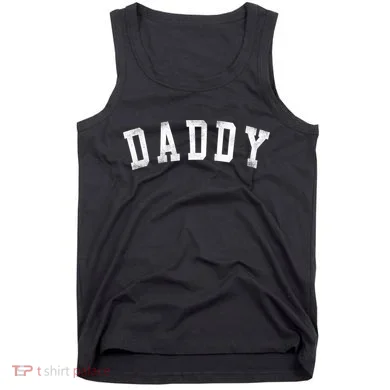 Daddy Classic Bold Font Birthday Daddy Tank Top