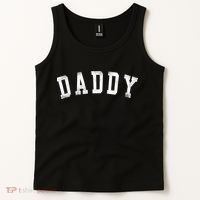 Daddy Classic Bold Font Birthday Daddy Tank Top thumb 2