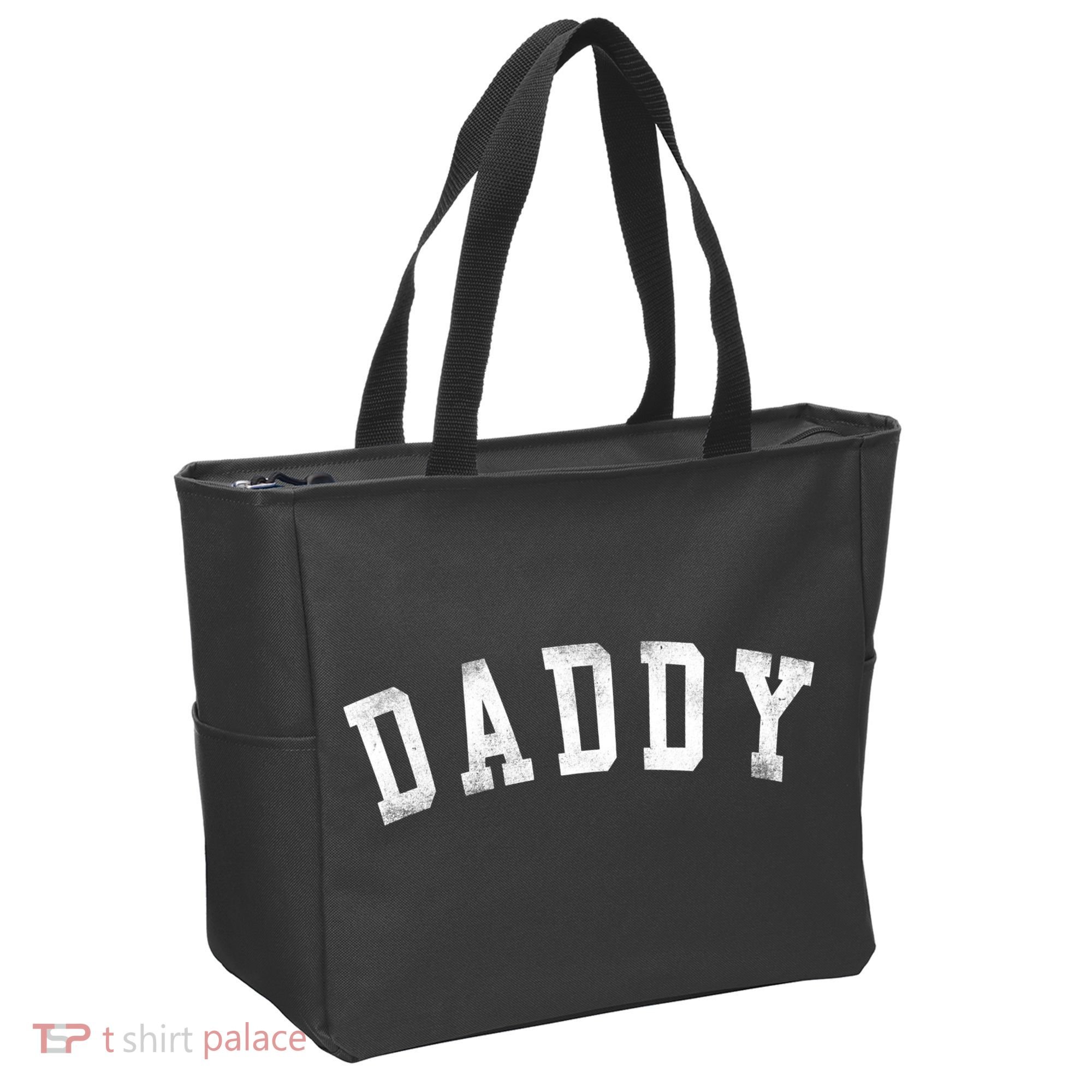 Daddy Classic Bold Font Birthday Daddy Tote Bag