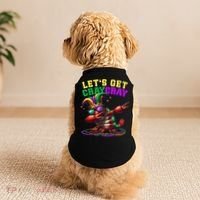 Dabbing Crawfish Costume Mardi Gras Doggie Tank thumb 2