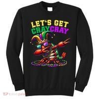 Dabbing Crawfish Costume Mardi Gras Sweatshirt thumb 0