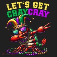 Dabbing Crawfish Costume Mardi Gras Beanie thumb 2