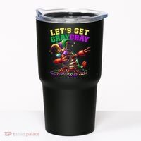 Dabbing Crawfish Costume Mardi Gras Tumbler thumb 0