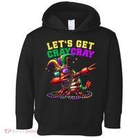 Dabbing Crawfish Costume Mardi Gras Toddler Hoodie thumb 0