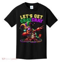 Dabbing Crawfish Costume Mardi Gras Kids T-Shirt thumb 0