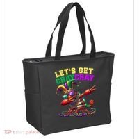 Dabbing Crawfish Costume Mardi Gras Tote Bag thumb 2