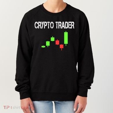 Daytrading Crypto Currency Candlestick For Traders Women's Sweatshirt