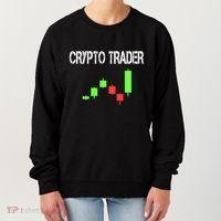 Daytrading Crypto Currency Candlestick For Traders Women's Sweatshirt thumb 0