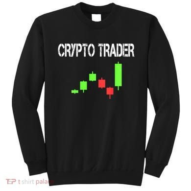 Daytrading Crypto Currency Candlestick For Traders Sweatshirt