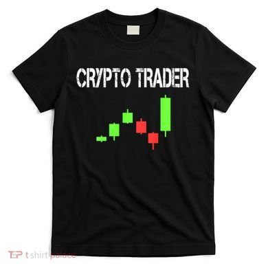 Daytrading Crypto Currency Candlestick For Traders T-Shirt