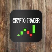 Daytrading Crypto Currency Candlestick For Traders Coaster thumb 0