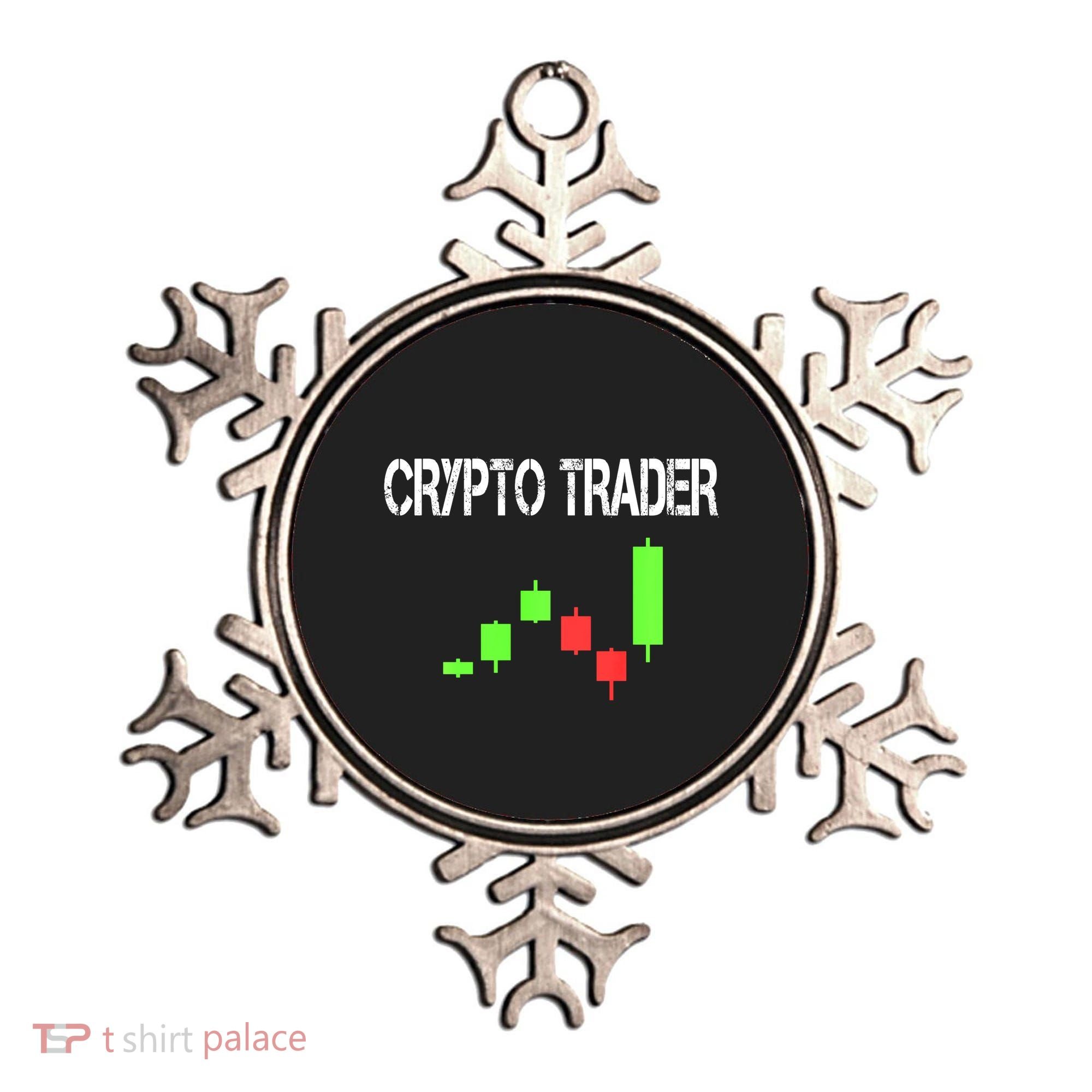 Daytrading Crypto Currency Candlestick For Traders Ornament