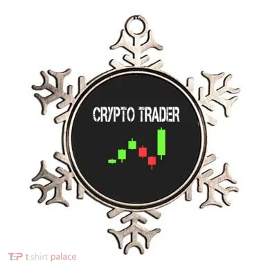 Daytrading Crypto Currency Candlestick For Traders Ornament