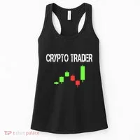 Daytrading Crypto Currency Candlestick For Traders Women's Tank Top thumb 0