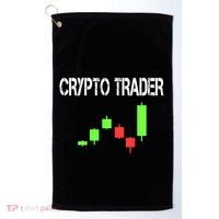 Daytrading Crypto Currency Candlestick For Traders Golf Towel thumb 0