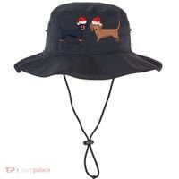 Dachshund Christmas Cool Gift Bucket Hat thumb 0