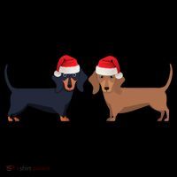 Dachshund Christmas Cool Gift Bucket Hat thumb 4
