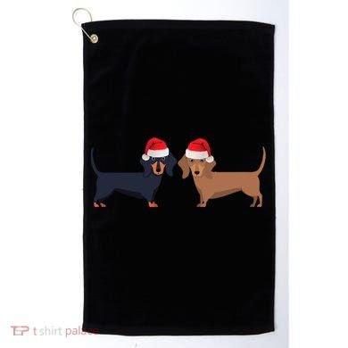 Dachshund Christmas Cool Gift Golf Towel