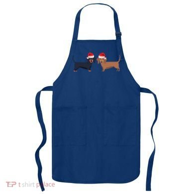 Dachshund Christmas Cool Gift Apron