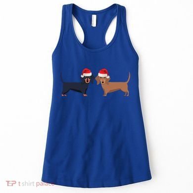 Dachshund Christmas Cool Gift Women's Tank Top