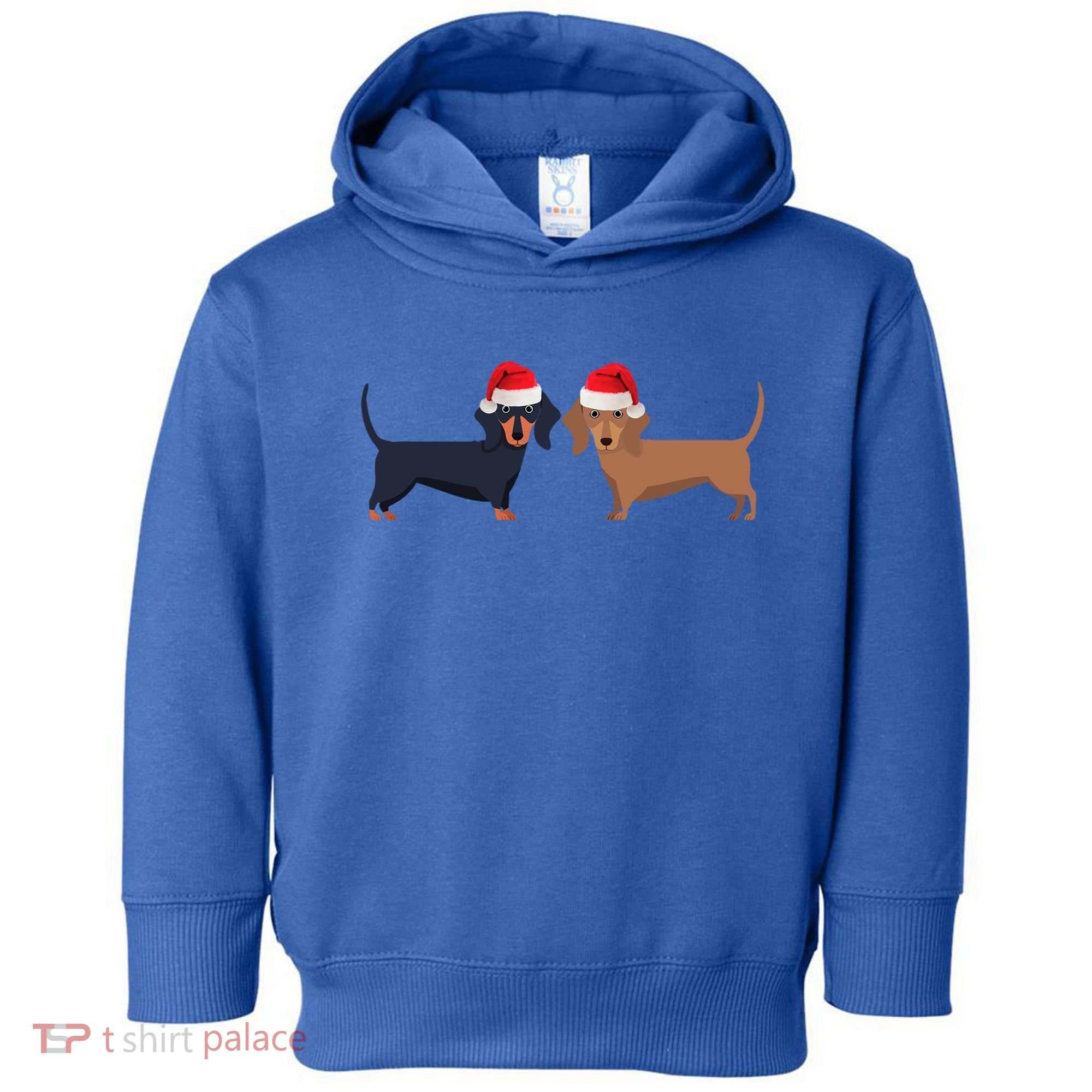 Dachshund Christmas Cool Gift Toddler Hoodie