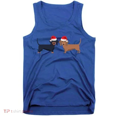 Dachshund Christmas Cool Gift Tank Top