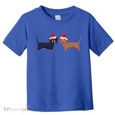 Dachshund Christmas Cool Gift Toddler T-Shirt