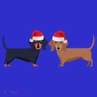 Dachshund Christmas Cool Gift Kids T-Shirt thumb 4