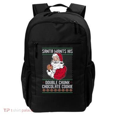 Double Chunk Chocolate Cookie Ugly Backpack
