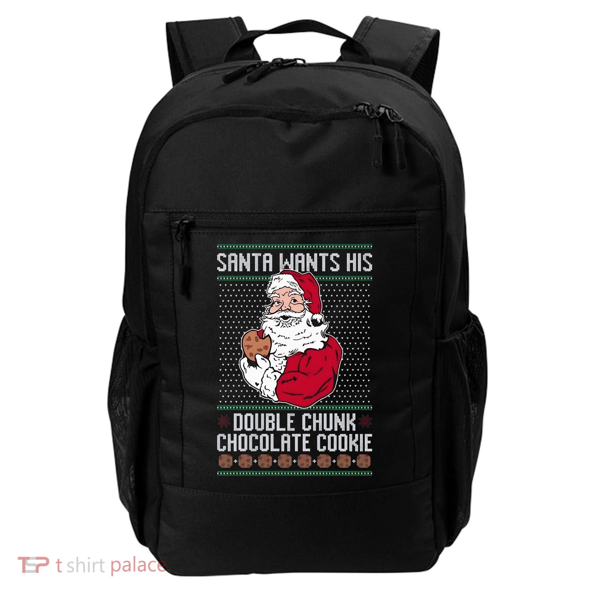 Double Chunk Chocolate Cookie Ugly Backpack
