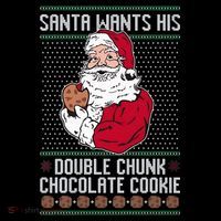 Double Chunk Chocolate Cookie Ugly Backpack thumb 2