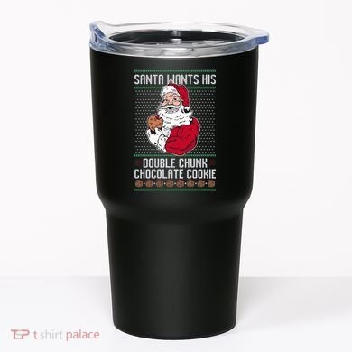 Double Chunk Chocolate Cookie Ugly Tumbler