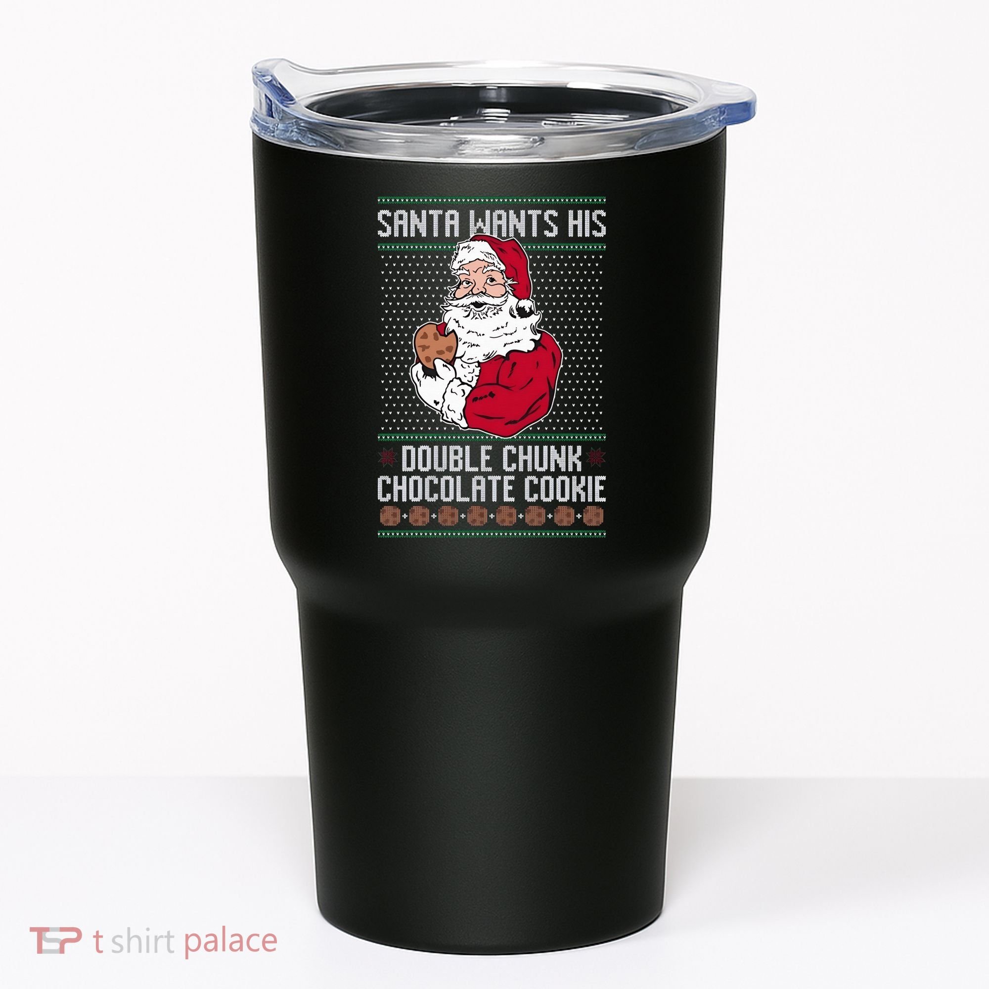 Double Chunk Chocolate Cookie Ugly Tumbler
