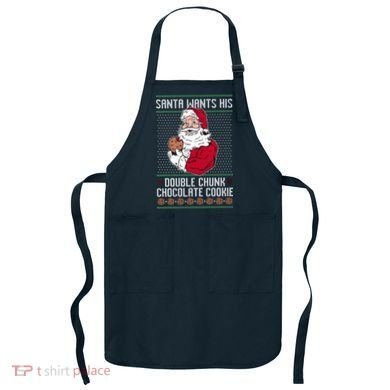 Double Chunk Chocolate Cookie Ugly Apron