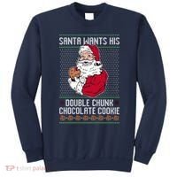 Double Chunk Chocolate Cookie Ugly Sweatshirt thumb 0
