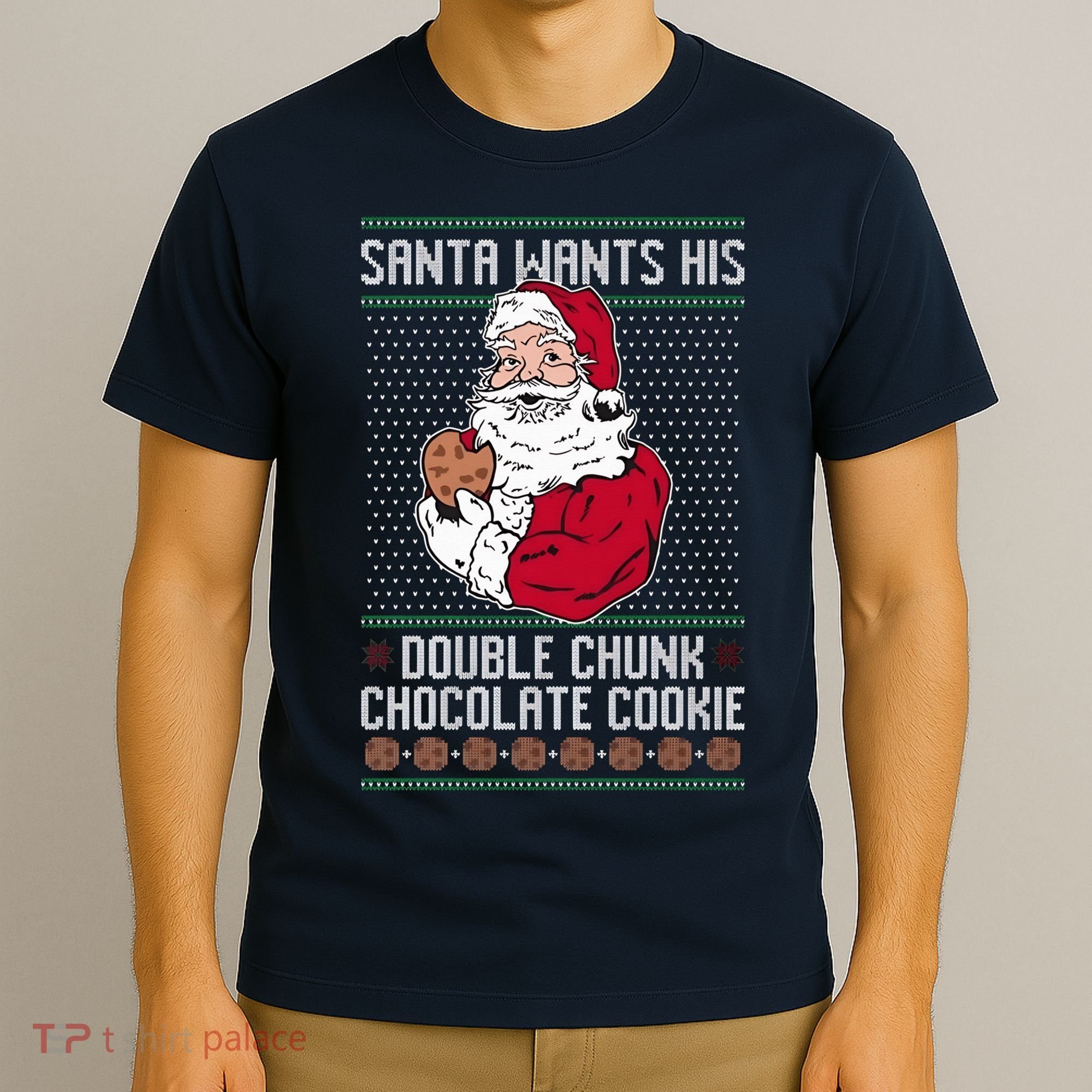Double Chunk Chocolate Cookie Ugly T-Shirt