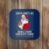 Double Chunk Chocolate Cookie Ugly Coaster thumb 0