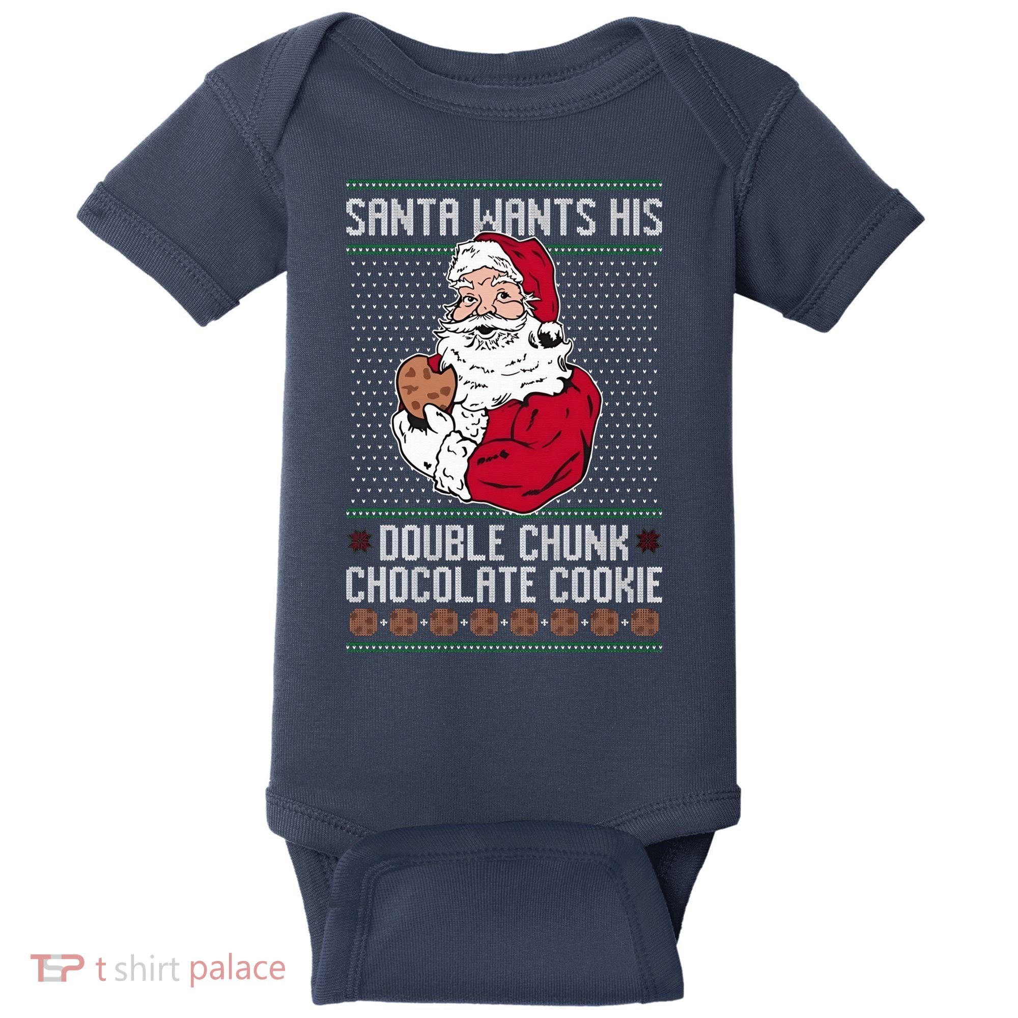 Double Chunk Chocolate Cookie Ugly Baby Bodysuit