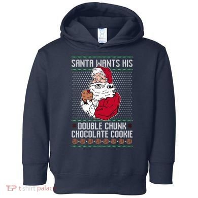 Double Chunk Chocolate Cookie Ugly Toddler Hoodie