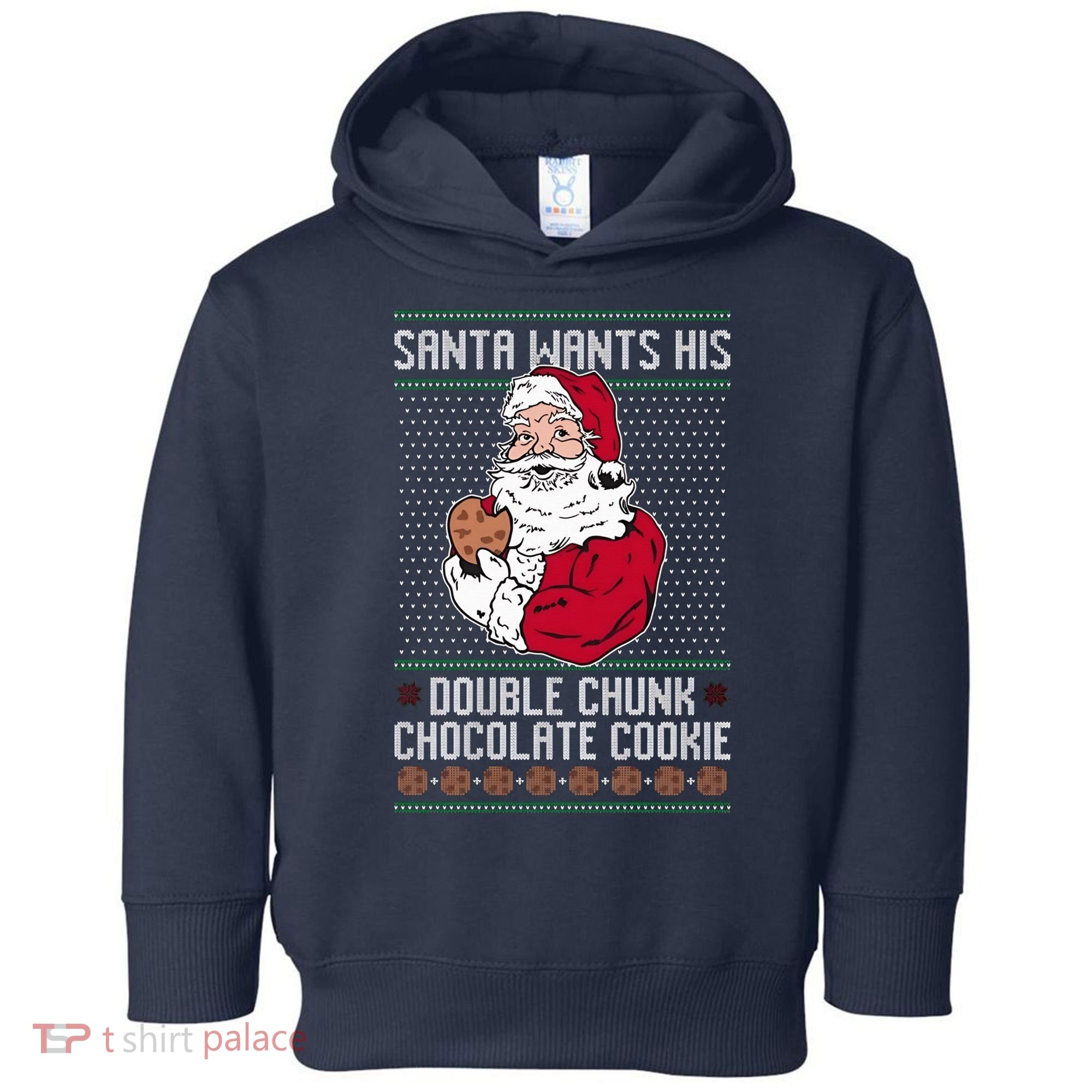 Double Chunk Chocolate Cookie Ugly Toddler Hoodie