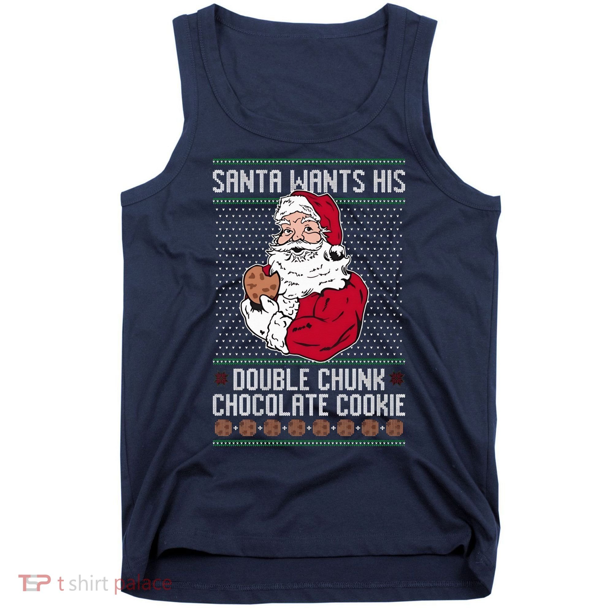 Double Chunk Chocolate Cookie Ugly Tank Top