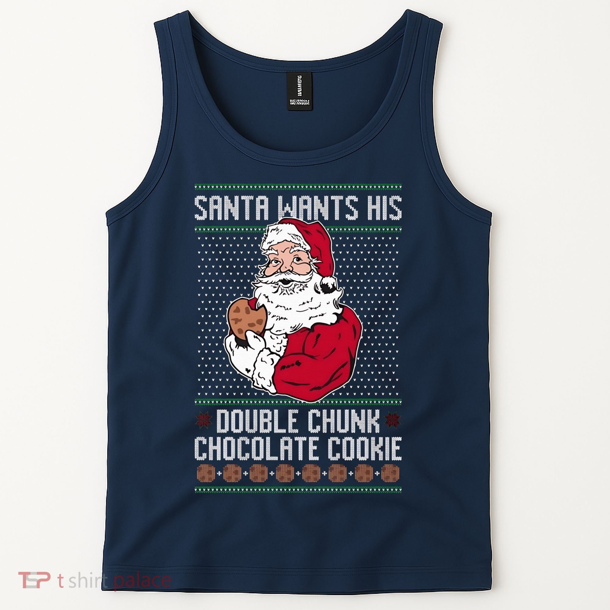 Double Chunk Chocolate Cookie Ugly Tank Top