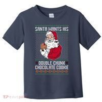 Double Chunk Chocolate Cookie Ugly Toddler T-Shirt thumb 0