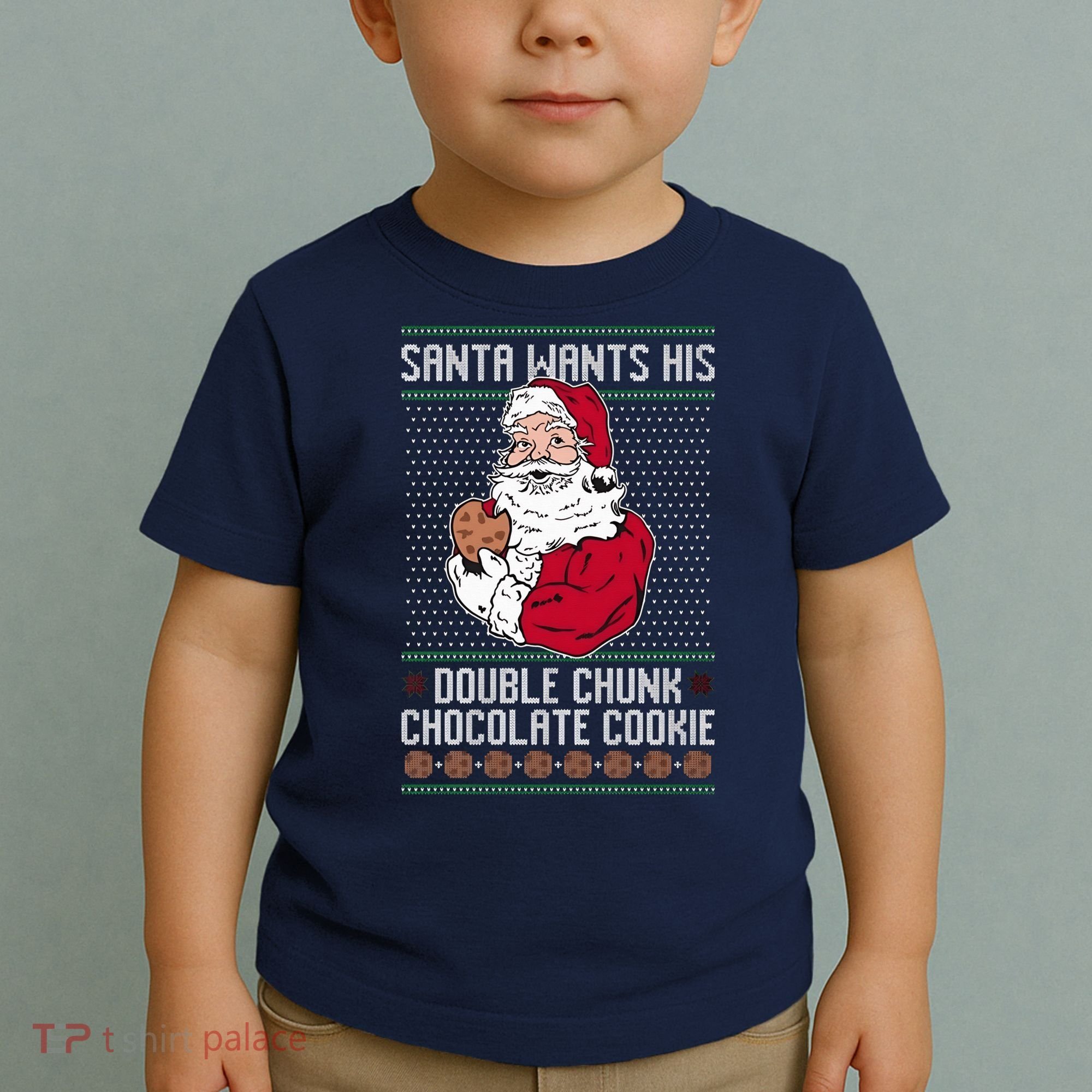 Double Chunk Chocolate Cookie Ugly Toddler T-Shirt