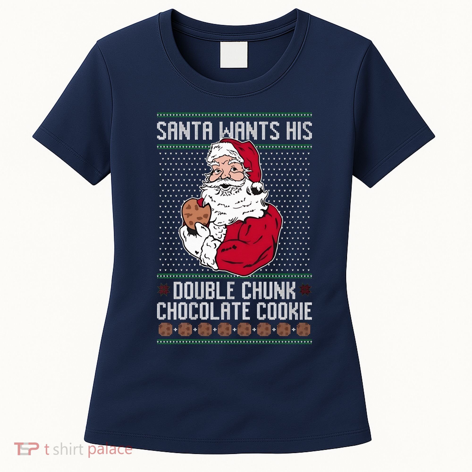 Double Chunk Chocolate Cookie Ugly Women's T-Shirt