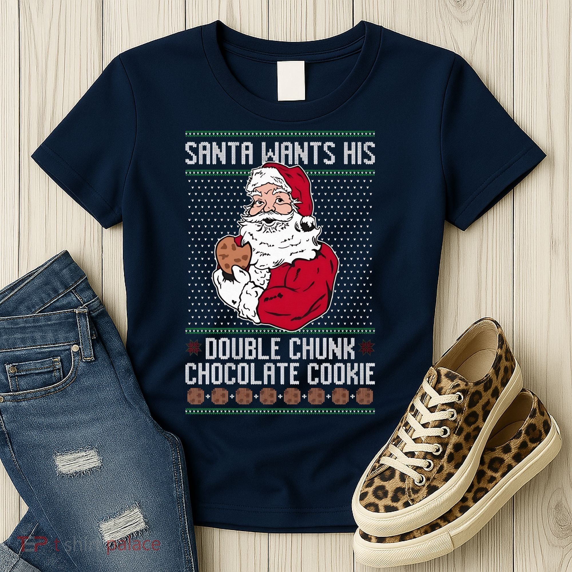Double Chunk Chocolate Cookie Ugly Women's T-Shirt